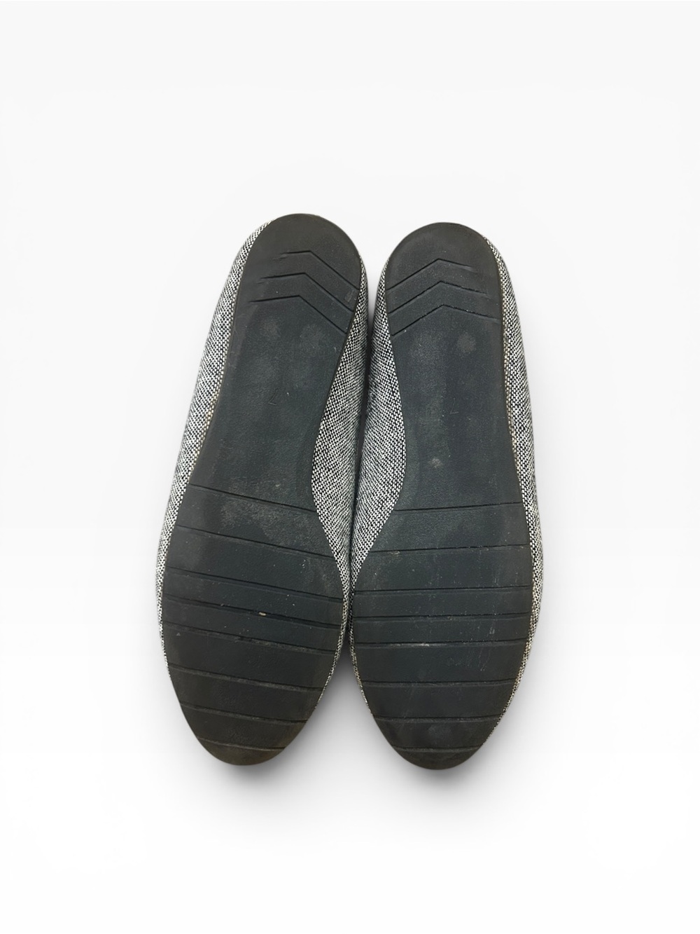 Coach and Four Black and Gray Tweed Tassel Loafers Size 7 - Picture 8 of 9